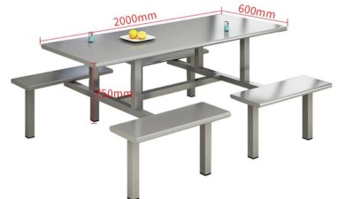 星空（中国）生产学校食堂不锈钢餐桌优点